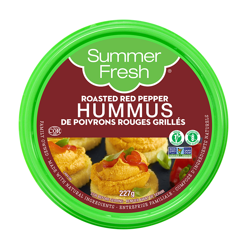 Roasted Red Pepper Hummus