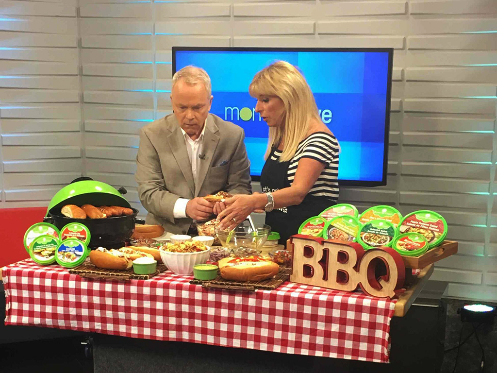 Susan on CP24 for Father's day BBQ image